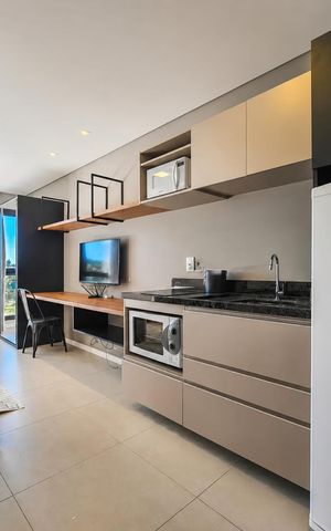 Studio para alugar com 25m², 1 quarto e sem vagaCozinha