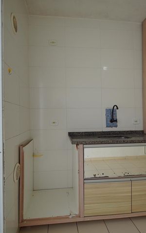 Casa de condomínio para alugar com 61m², 3 quartos e 2 vagasCozinha