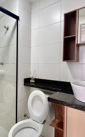Apartamento à venda com 36m², 1 quarto e sem vaga Apartamento à venda com 36m², 1 quarto e sem vagaBanheiro
