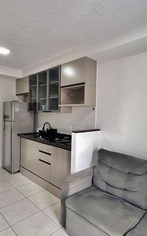 Apartamento à venda com 36m², 1 quarto e sem vaga Apartamento à venda com 36m², 1 quarto e sem vagaSala/Cozinha