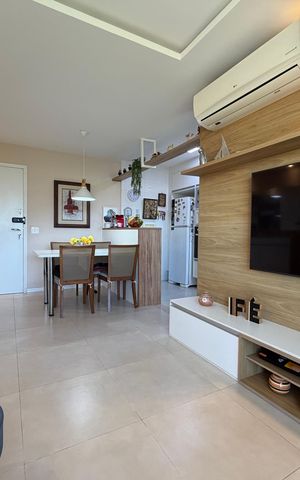 Apartamento para alugar com 63m², 1 quarto e 1 vaga Apartamento para alugar com 63m², 1 quarto e 1 vagaSala