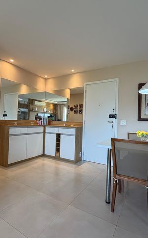 Apartamento para alugar com 63m², 1 quarto e 1 vaga Apartamento para alugar com 63m², 1 quarto e 1 vagaSala