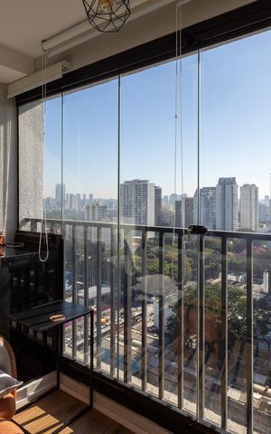 Studio à venda com 23m², 1 quarto e sem vaga Studio à venda com 23m², 1 quarto e sem vagaVaranda