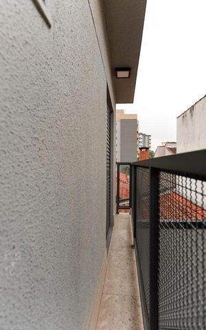 Apartamento à venda com 43m², 2 quartos e sem vaga Apartamento à venda com 43m², 2 quartos e sem vagaSacada do quarto 1