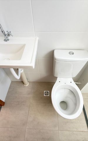 Apartamento para alugar com 45m², 2 quartos e 1 vaga Apartamento para alugar com 45m², 2 quartos e 1 vagaBanheiro Social