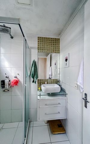 Apartamento à venda com 54m², 2 quartos e 1 vagaBanheiro da Suíte