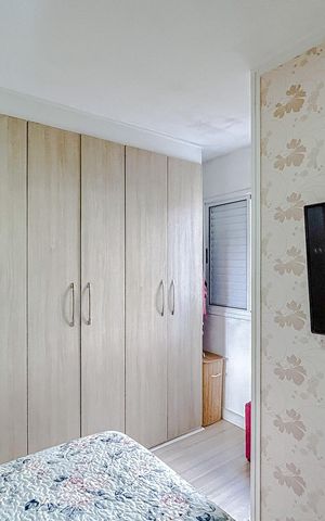 Apartamento à venda com 54m², 2 quartos e 1 vagaQuarto 1 - Suíte