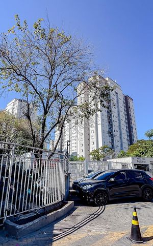 Apartamento à venda com 54m², 2 quartos e 1 vagaFachada com Plaquinha