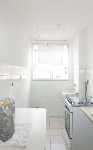 Apartamento para alugar com 40m², 2 quartos e sem vaga Apartamento para alugar com 40m², 2 quartos e sem vagaCozinha/Área de serviço