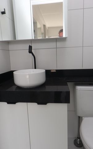 Apartamento para alugar com 45m², 2 quartos e 1 vagaBanheiro