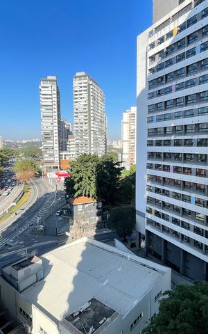 Apartamento para alugar com 32m², 1 quarto e 1 vaga Apartamento para alugar com 32m², 1 quarto e 1 vagaVista