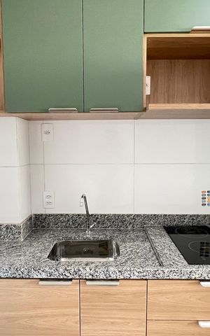 Apartamento para alugar com 32m², 1 quarto e 1 vaga Apartamento para alugar com 32m², 1 quarto e 1 vagaSala/Cozinha