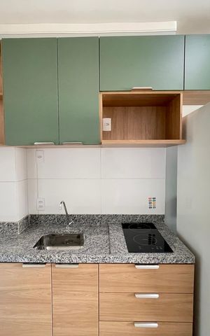 Apartamento para alugar com 32m², 1 quarto e 1 vaga Apartamento para alugar com 32m², 1 quarto e 1 vagaSala/Cozinha