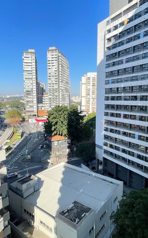 Apartamento para alugar com 32m², 1 quarto e 1 vaga Apartamento para alugar com 32m², 1 quarto e 1 vagaVista