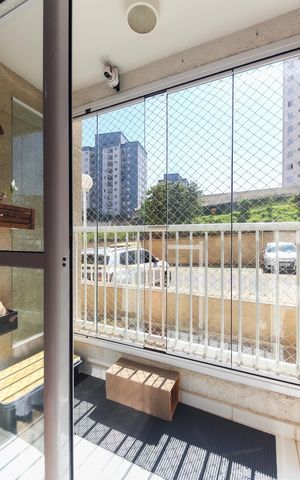Apartamento à venda com 59m², 2 quartos e 1 vaga Apartamento à venda com 59m², 2 quartos e 1 vagaVaranda da Sala