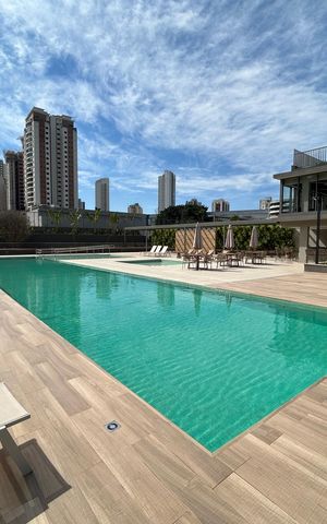 Studio para alugar com 45m², 1 quarto e 1 vaga Studio para alugar com 45m², 1 quarto e 1 vagaPiscina