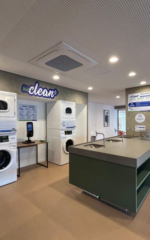 Studio para alugar com 45m², 1 quarto e 1 vaga Studio para alugar com 45m², 1 quarto e 1 vagaLavanderia