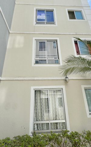 Apartamento à venda com 42m², 2 quartos e 1 vaga Apartamento à venda com 42m², 2 quartos e 1 vagaPlaca instalada na fachada do imóvel