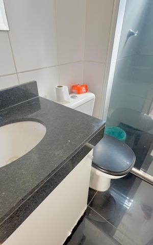 Apartamento à venda com 42m², 2 quartos e 1 vaga Apartamento à venda com 42m², 2 quartos e 1 vagaBanheiro