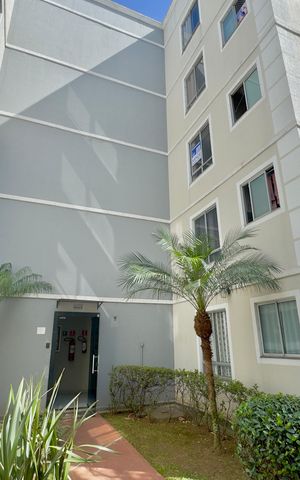 Apartamento à venda com 42m², 2 quartos e 1 vaga Apartamento à venda com 42m², 2 quartos e 1 vagaPlaca instalada na fachada do imóvel