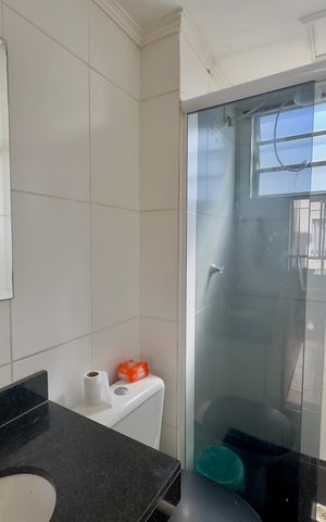 Apartamento à venda com 42m², 2 quartos e 1 vaga Apartamento à venda com 42m², 2 quartos e 1 vagaBanheiro