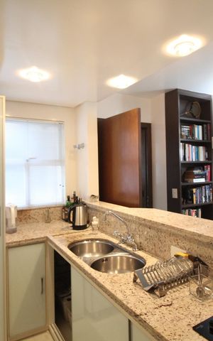 Apartamento à venda com 65m², 1 quarto e 1 vagaCozinha