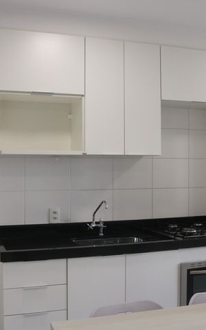 Apartamento para alugar com 31m², 1 quarto e sem vagaCozinha e Área de Serviço