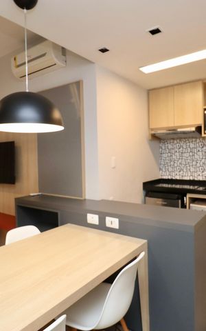Studio para alugar com 44m², 1 quarto e 1 vaga Studio para alugar com 44m², 1 quarto e 1 vagaStudio