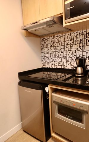 Studio para alugar com 44m², 1 quarto e 1 vaga Studio para alugar com 44m², 1 quarto e 1 vagaCozinha