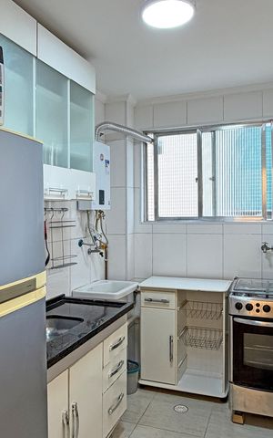 Apartamento para alugar com 59m², 1 quarto e 1 vagaCozinha e Área de Serviço