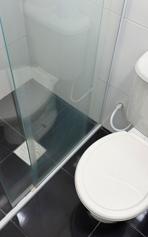 Apartamento para alugar com 59m², 1 quarto e 1 vagaBanheiro da Suíte