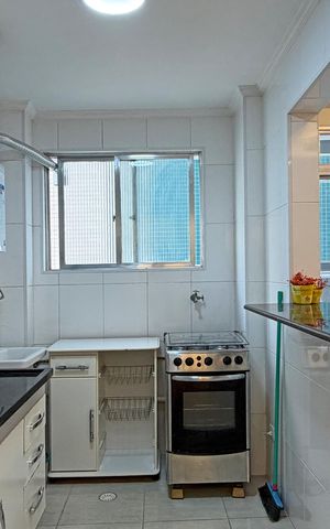 Apartamento para alugar com 59m², 1 quarto e 1 vagaCozinha e Área de Serviço