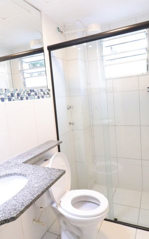 Apartamento para alugar com 50m², 2 quartos e 1 vagaBanheiro