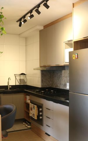 Apartamento à venda com 35m², 2 quartos e sem vagaCozinha e Área de Serviço