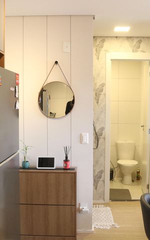 Apartamento à venda com 35m², 2 quartos e sem vagaCozinha e Área de Serviço