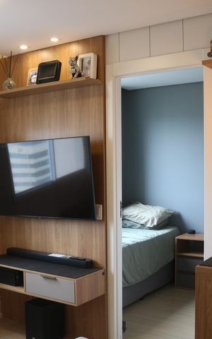 Apartamento à venda com 35m², 2 quartos e sem vagaSala