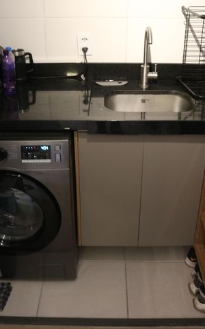 Apartamento à venda com 35m², 2 quartos e sem vagaCozinha e Área de Serviço