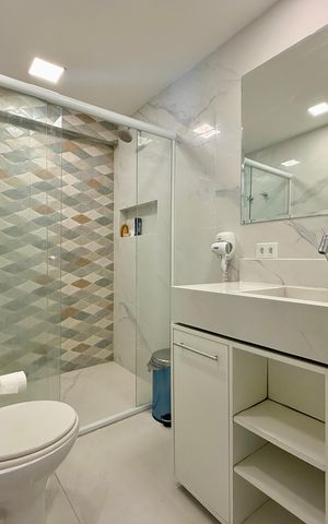 Apartamento para alugar com 84m², 2 quartos e 1 vaga Apartamento para alugar com 84m², 2 quartos e 1 vagaBanheiro