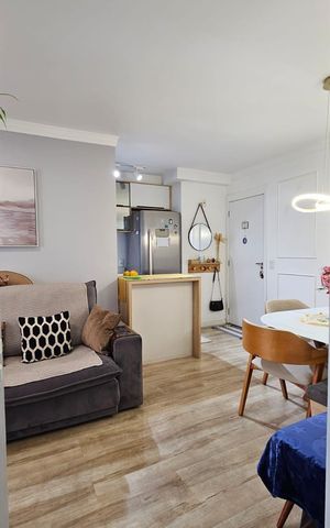 Apartamento à venda com 45m², 2 quartos e 1 vagaSala