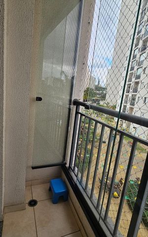 Apartamento à venda com 45m², 2 quartos e 1 vagaVaranda
