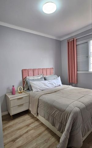 Apartamento à venda com 45m², 2 quartos e 1 vagaQuarto