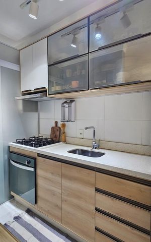 Apartamento à venda com 45m², 2 quartos e 1 vagaCozinha