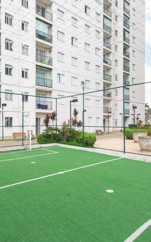 Apartamento à venda com 45m², 2 quartos e 1 vagaQuadra de Futebol