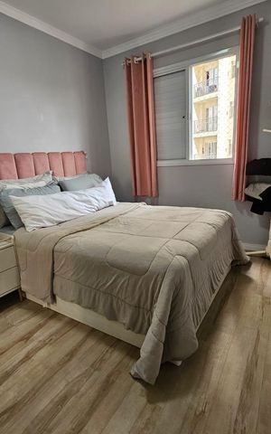Apartamento à venda com 45m², 2 quartos e 1 vagaQuarto