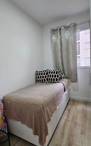 Apartamento à venda com 45m², 2 quartos e 1 vagaQuarto