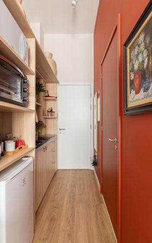 Studio para alugar com 24m², 1 quarto e sem vagaCozinha
