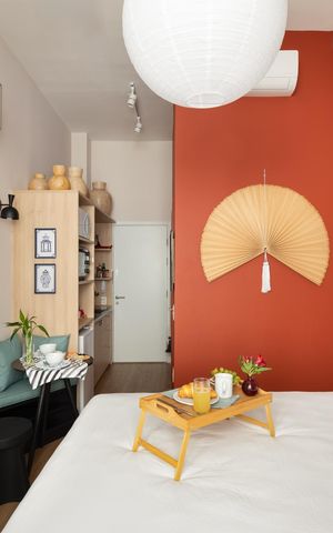 Studio para alugar com 24m², 1 quarto e sem vagaSala/Quarto