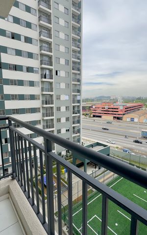 Apartamento para alugar com 41m², 2 quartos e sem vaga Apartamento para alugar com 41m², 2 quartos e sem vagaVaranda
