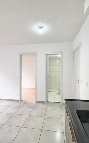 Apartamento para alugar com 34m², 2 quartos e sem vaga Apartamento para alugar com 34m², 2 quartos e sem vagaCozinha e Área de Serviço