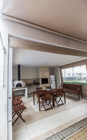 Apartamento à venda com 55m², 2 quartos e 1 vagaÁrea gourmet